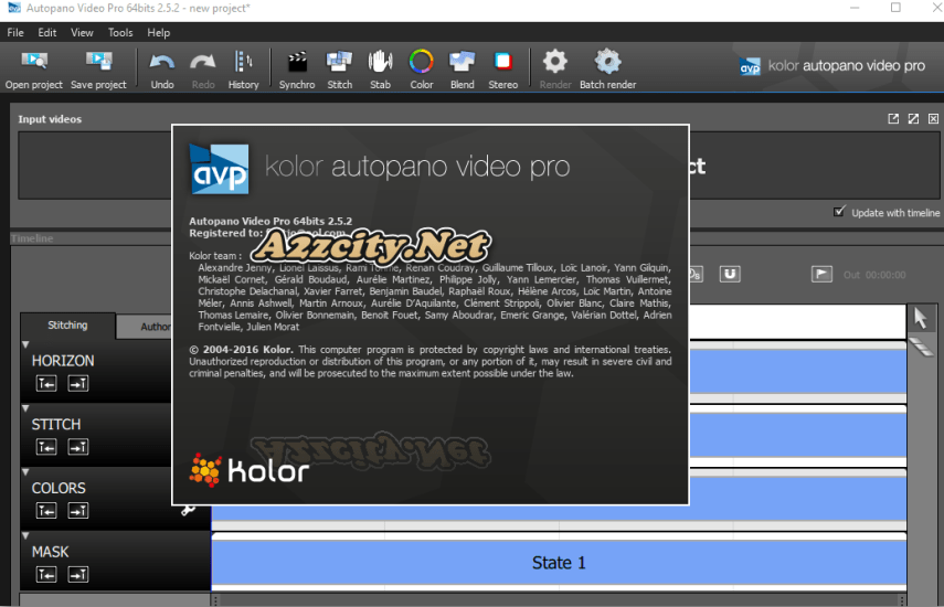 connecting license to autopano video pro